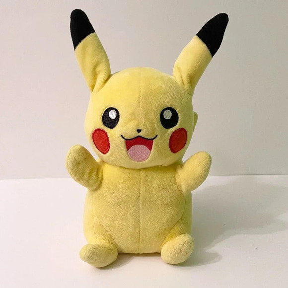 Pikachu Plush Pokemon Light up Cheeks and Sounds 11 Inch Tall - Picture 17 of 17